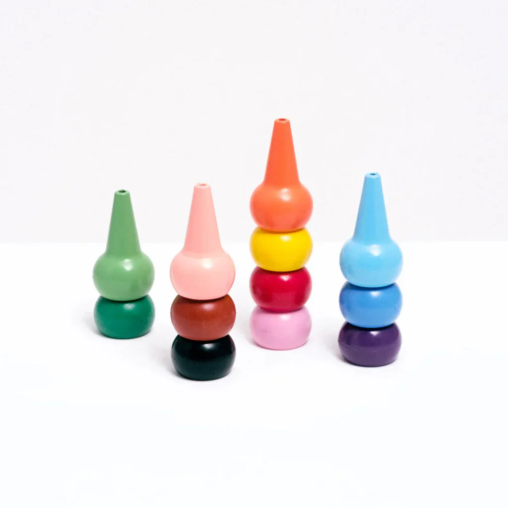 Aozora Baby Color Crayons Basic 12-Pack - Image 7