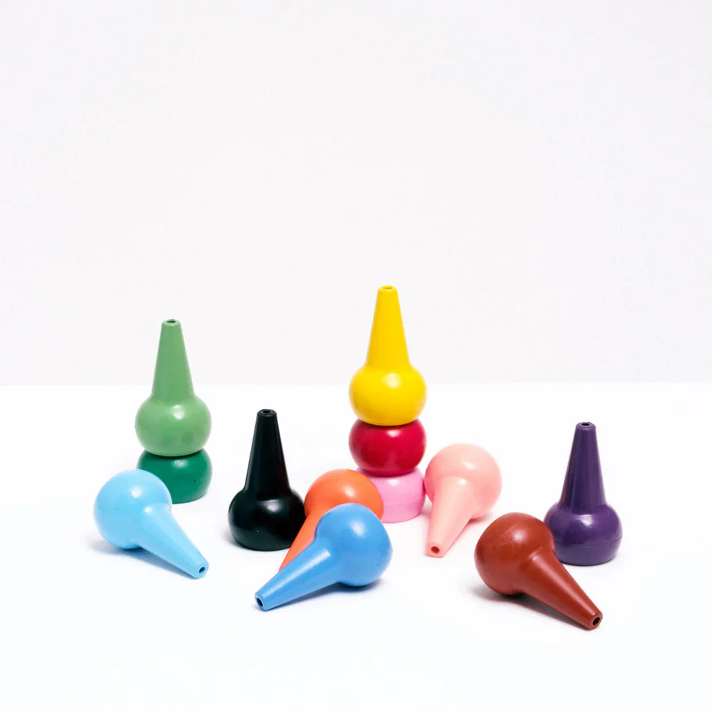 Aozora Baby Color Crayons Basic 6-Pack - Image 5