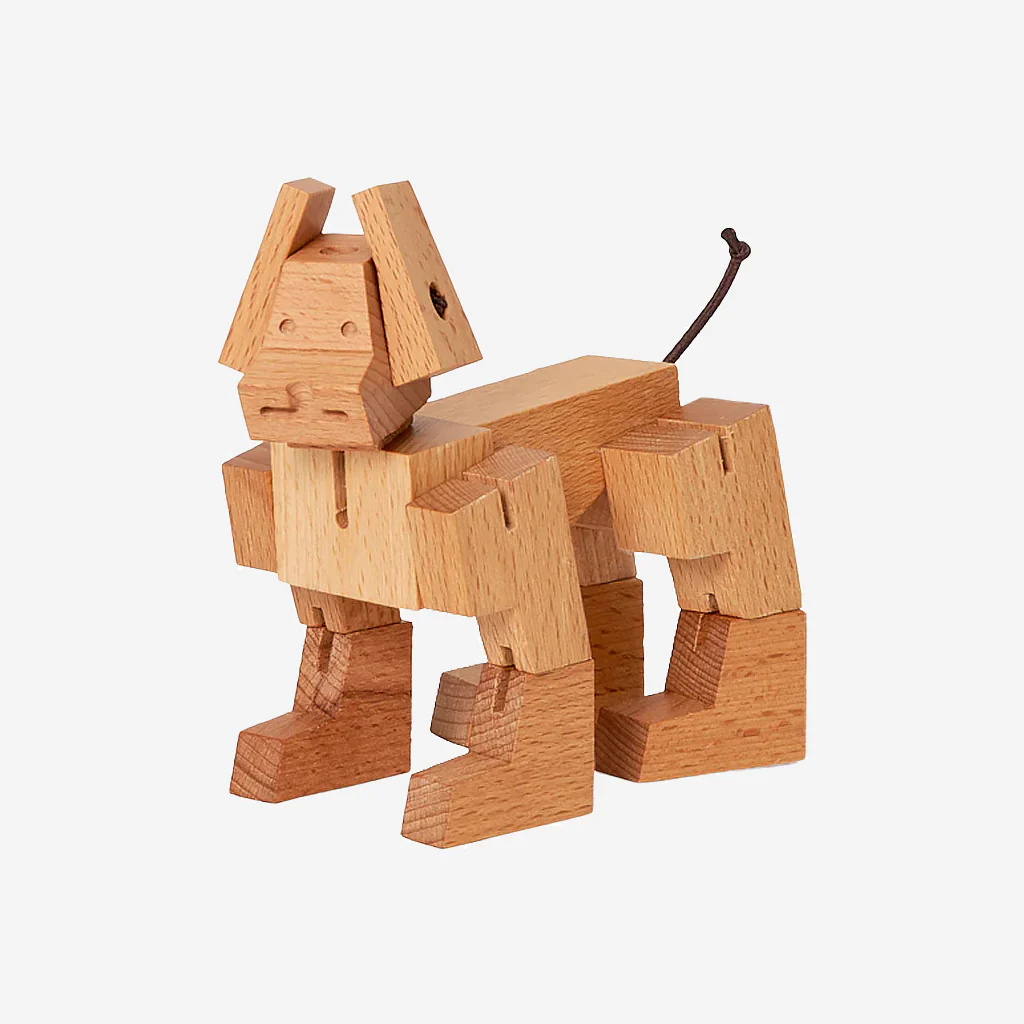 Areaware Milo Cubebot Small Robot Natural - Image 4