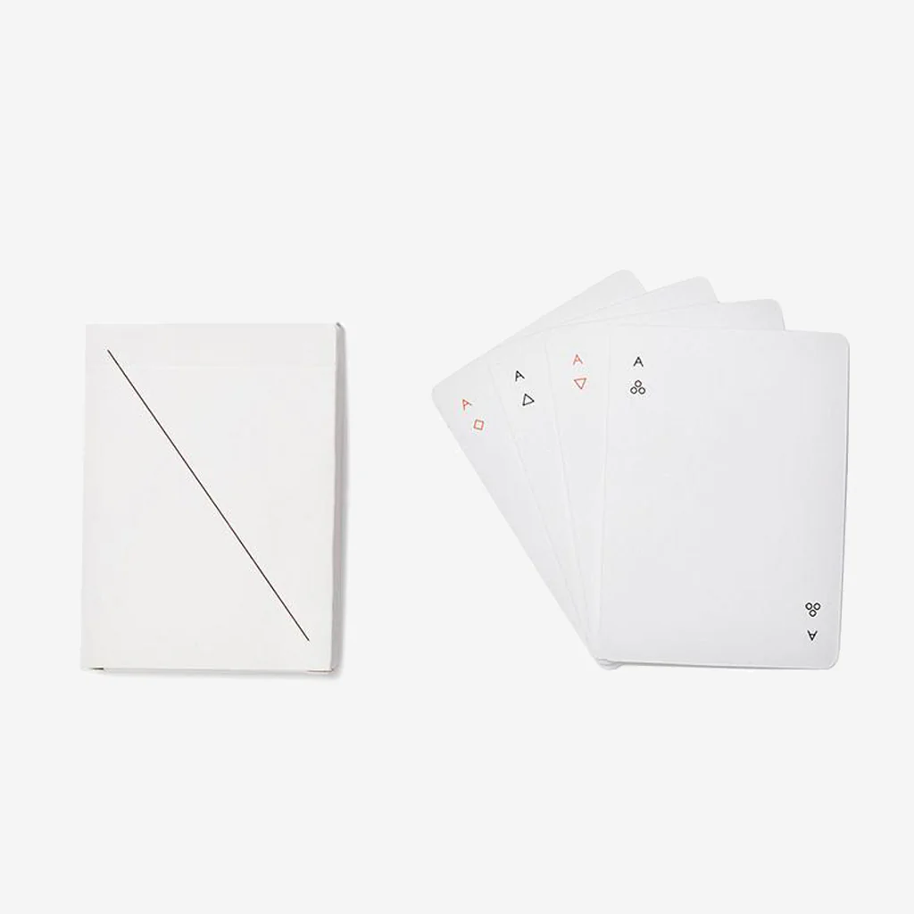 Areaware Minim Playing Cards White - Image 3