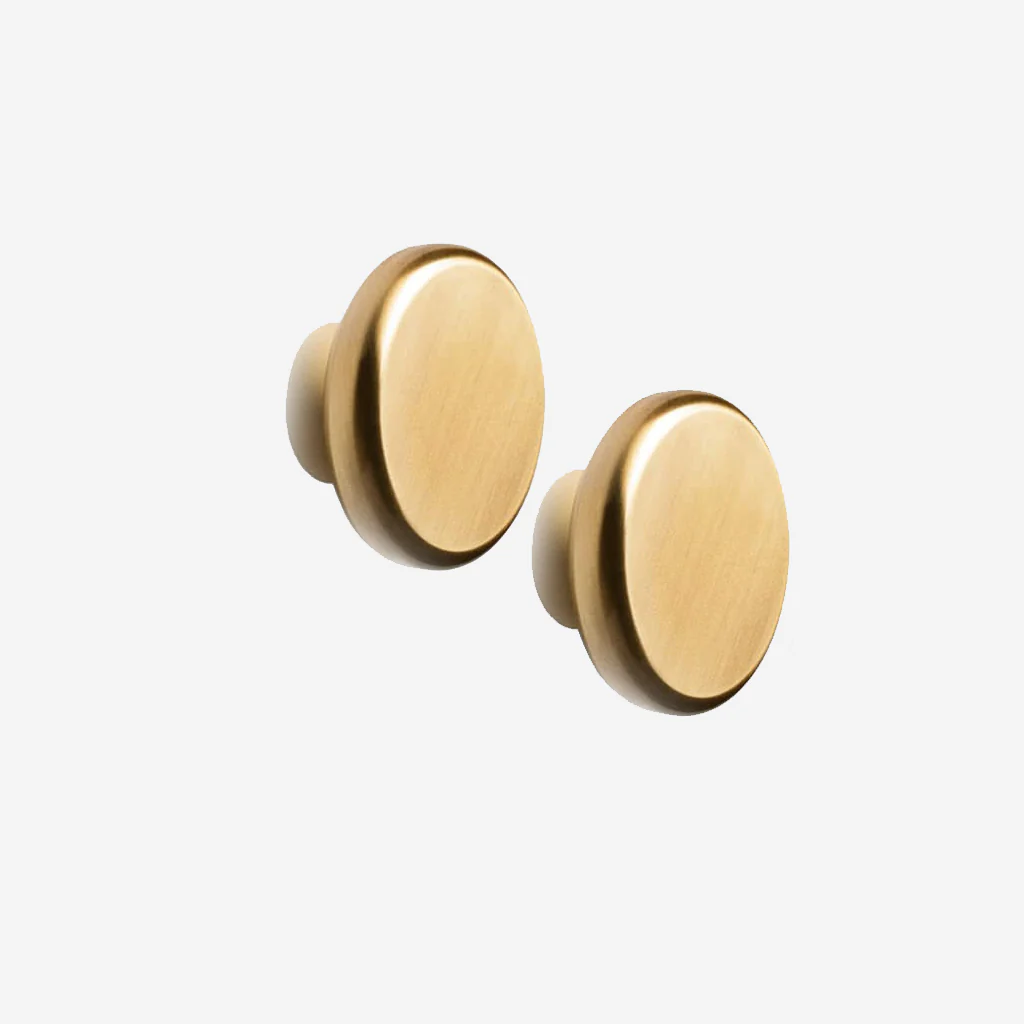 Audo Wall Knob Hooks Brass - Image 6