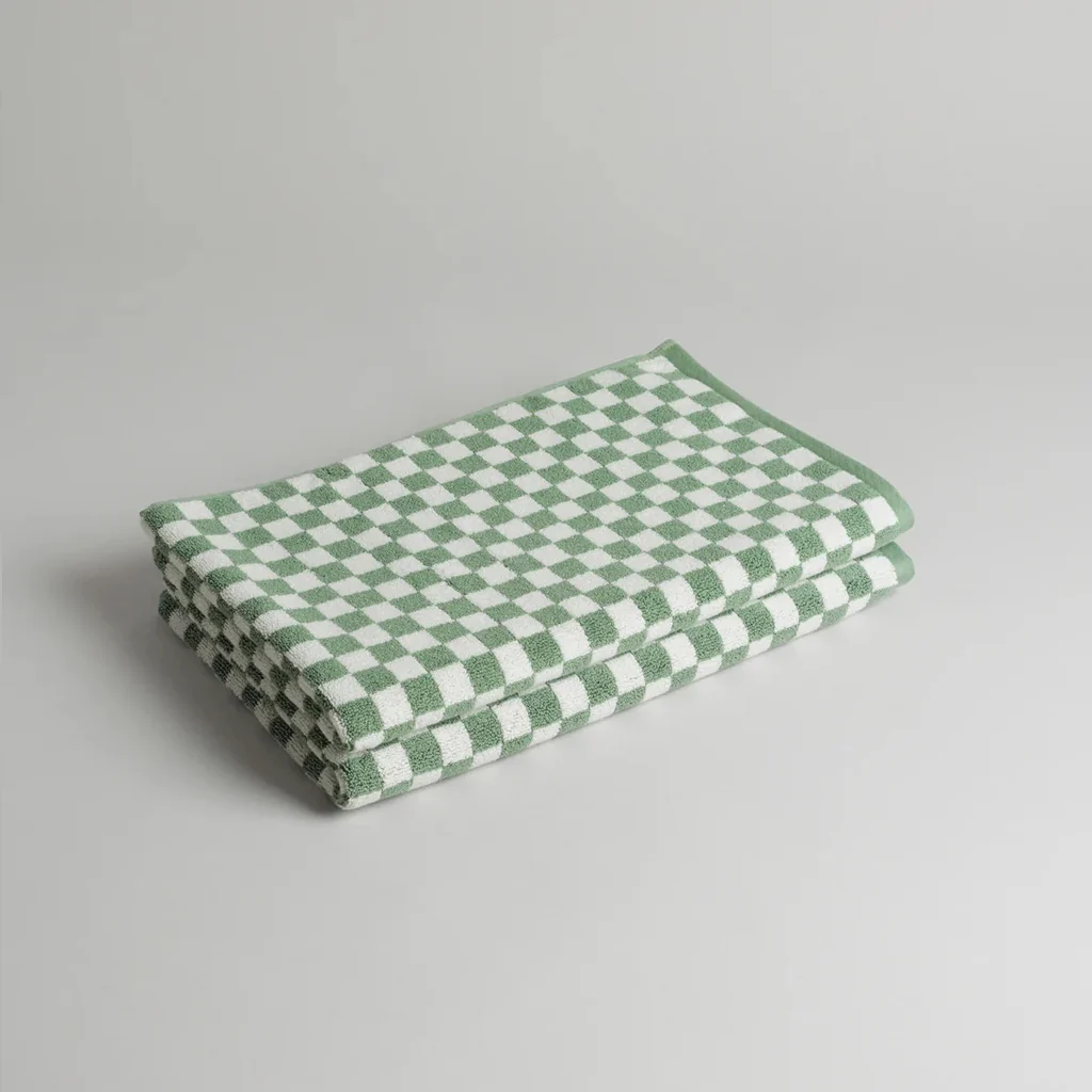 Baina Sage Chalk Beppu Bath Mat - Image 6