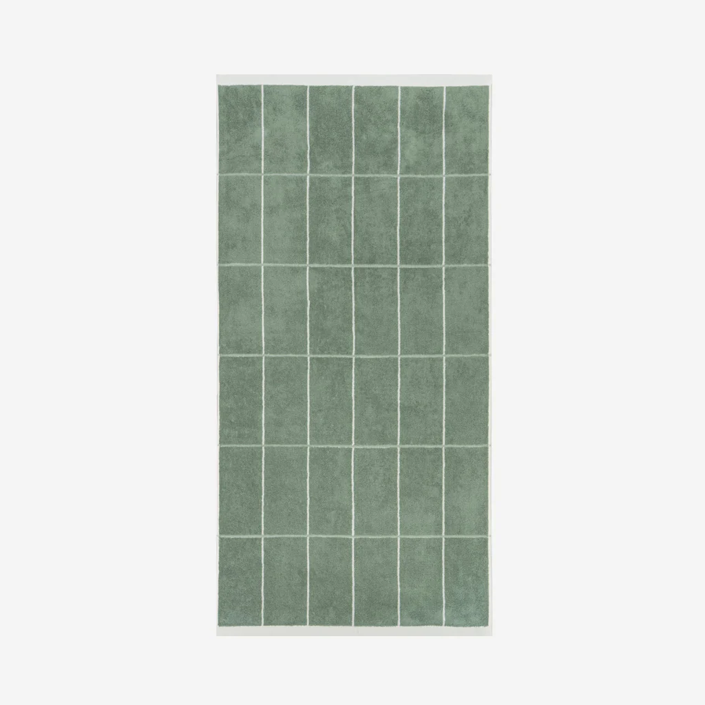 Baina Sage Chalk Bethell Bath Towel - Image 9