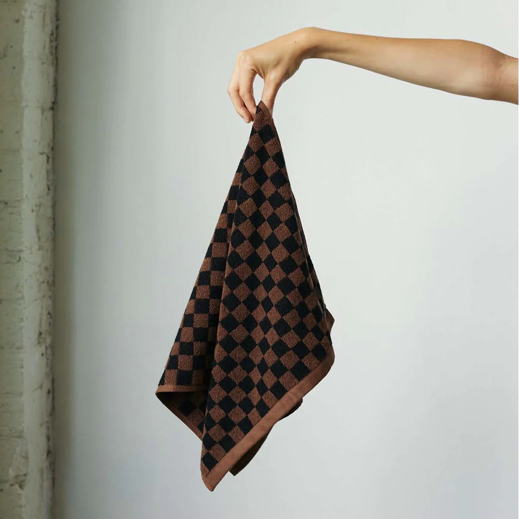 Baina Tabac Noir Josephine Hand Towel - Image 3