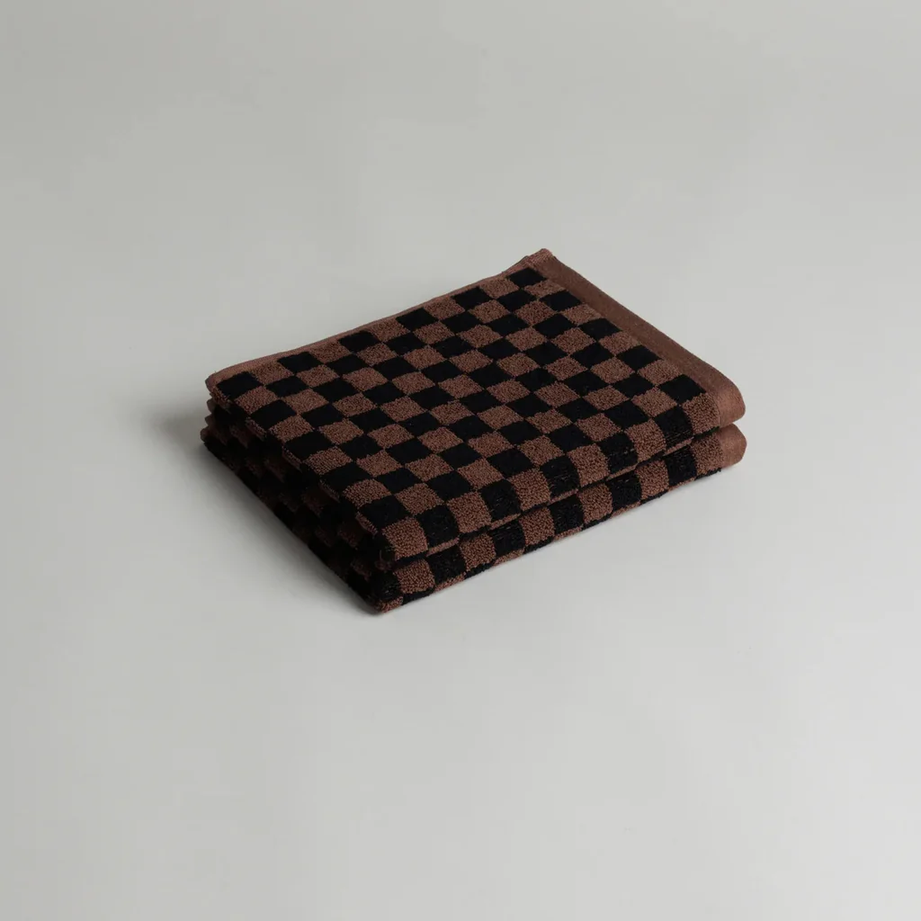 Baina Tabac Noir Josephine Hand Towel - Image 5