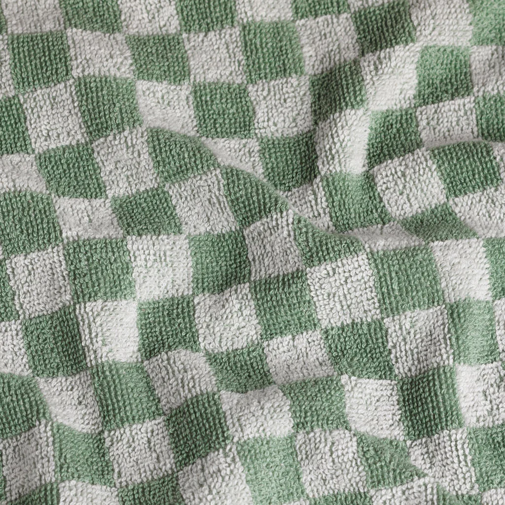 Baina Sage Chalk Quill Face Towel - Image 5