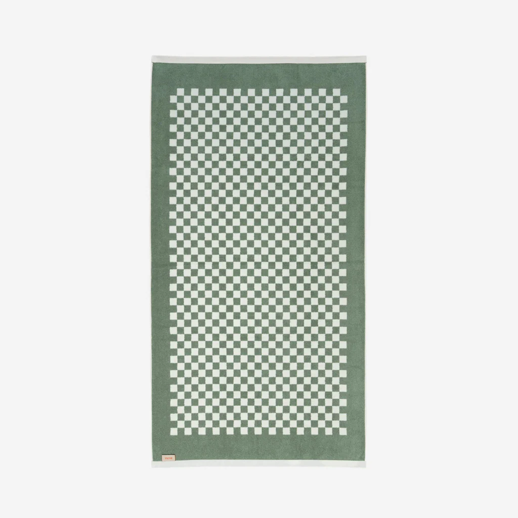 Baina Sage Chalk Roman Pool Towel - Image 11
