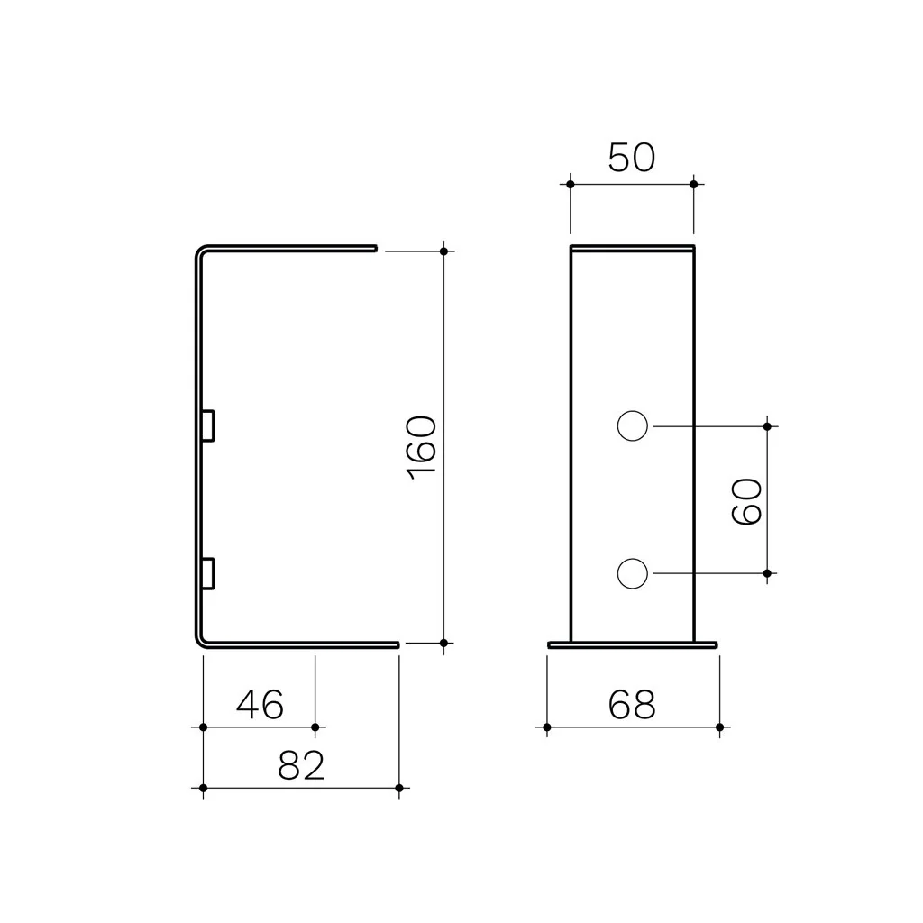 Clark White Round Soap Bottle Holder - Image 3