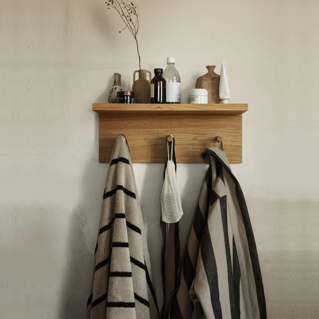 Ferm Living Alee Bath Towel Sand Black - Image 4