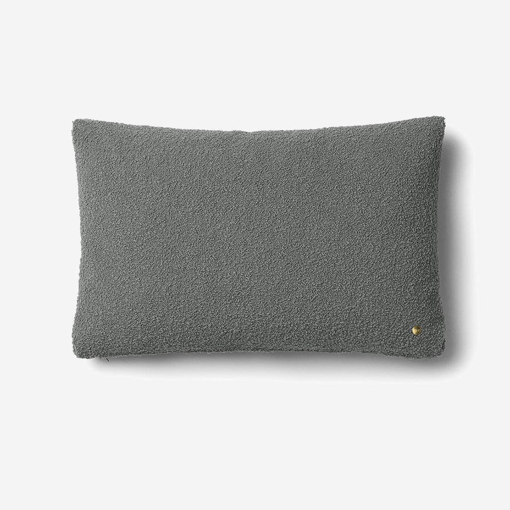 Ferm Living Clean Cushion Wool Boucle Grey - Image 3