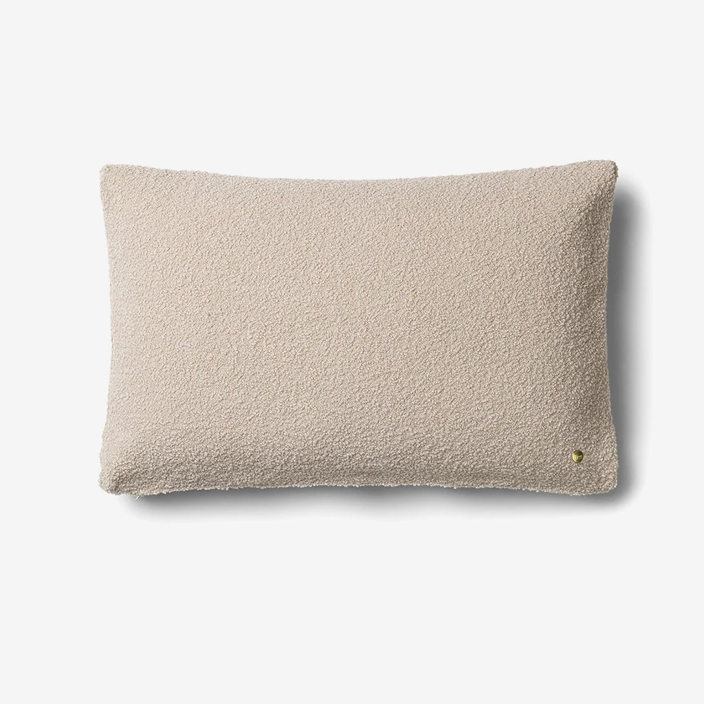 Ferm Living Clean Cushion Wool Boucle Natural - Image 3