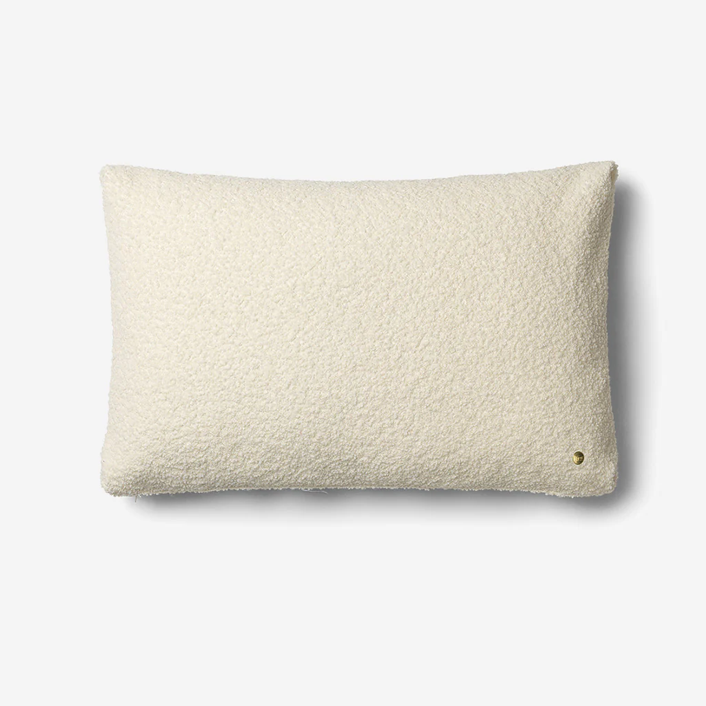 Ferm Living Clean Cushion Wool Boucle Off White - Image 3
