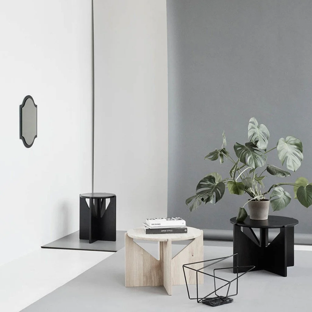 Kristina Dam Wooden Stool Black - Image 4