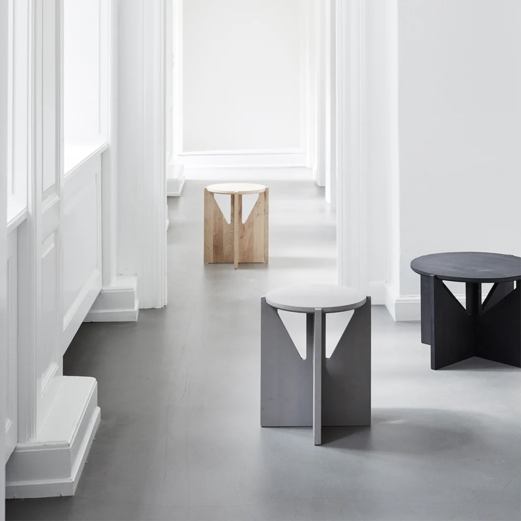 Kristina Dam Wooden Stool Black - Image 5