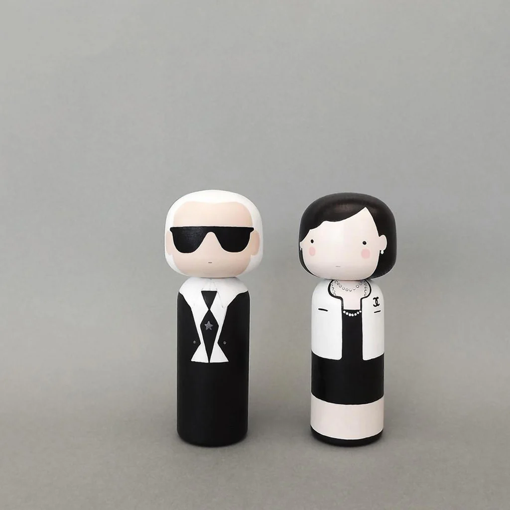 Lucie Kaas Kokeshi Doll Coco - Image 3