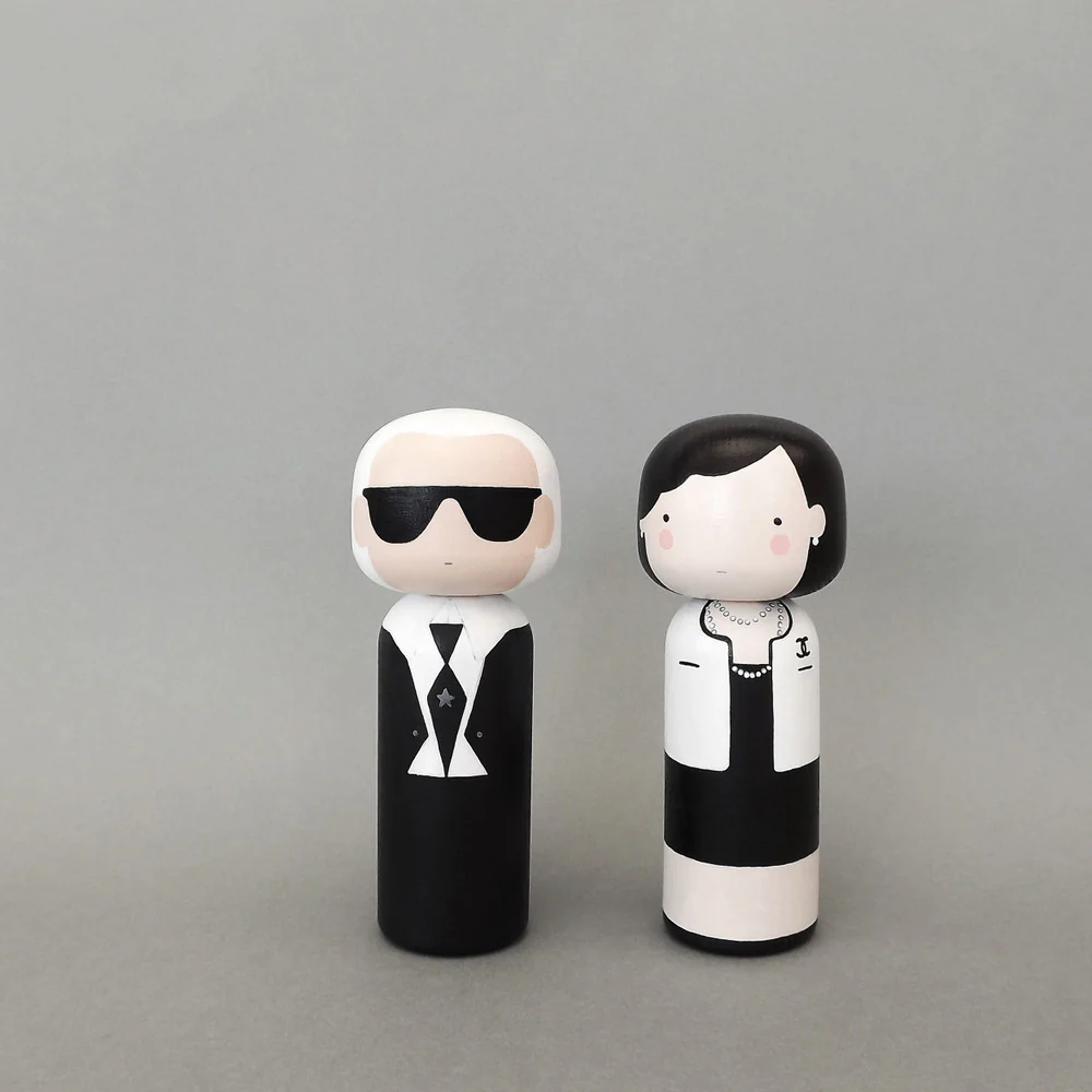 Lucie Kaas Kokeshi Doll Karl - Image 4