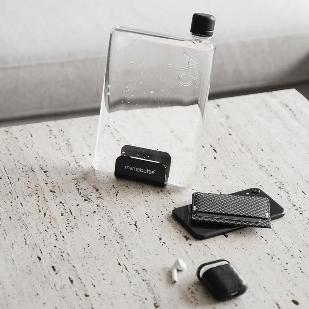 Memobottle Clear A5 Drink Bottle - Image 13