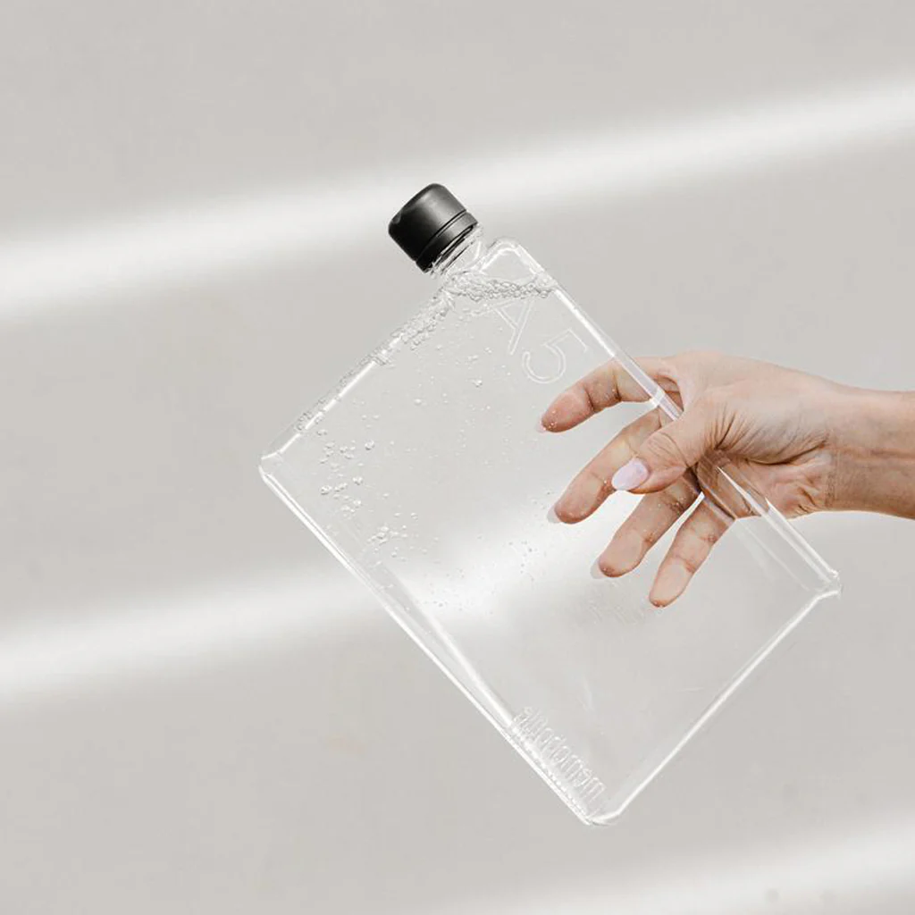 Memobottle Clear A5 Drink Bottle - Image 6