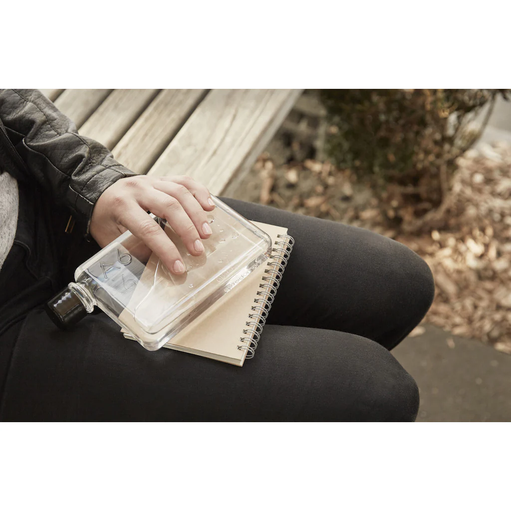 Memobottle Clear A6 Drink Bottle - Image 10