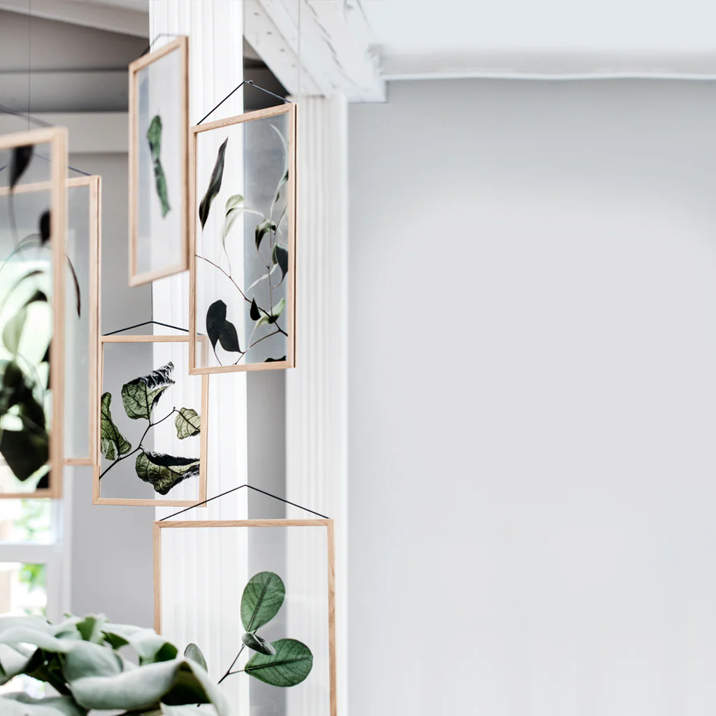 Moebe Floating Leaves Transparent Print 01 - Image 5