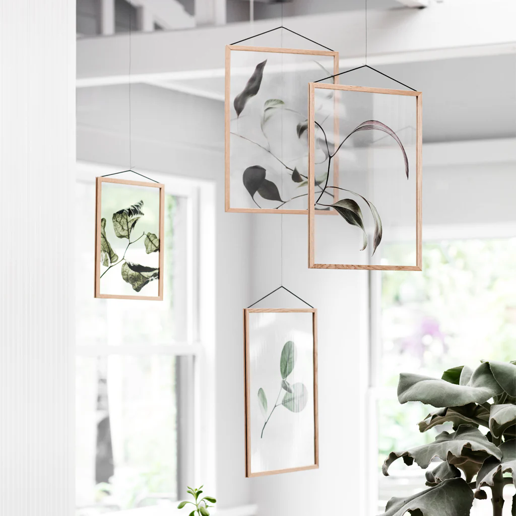 Moebe Floating Leaves Transparent Print 03 - Image 4