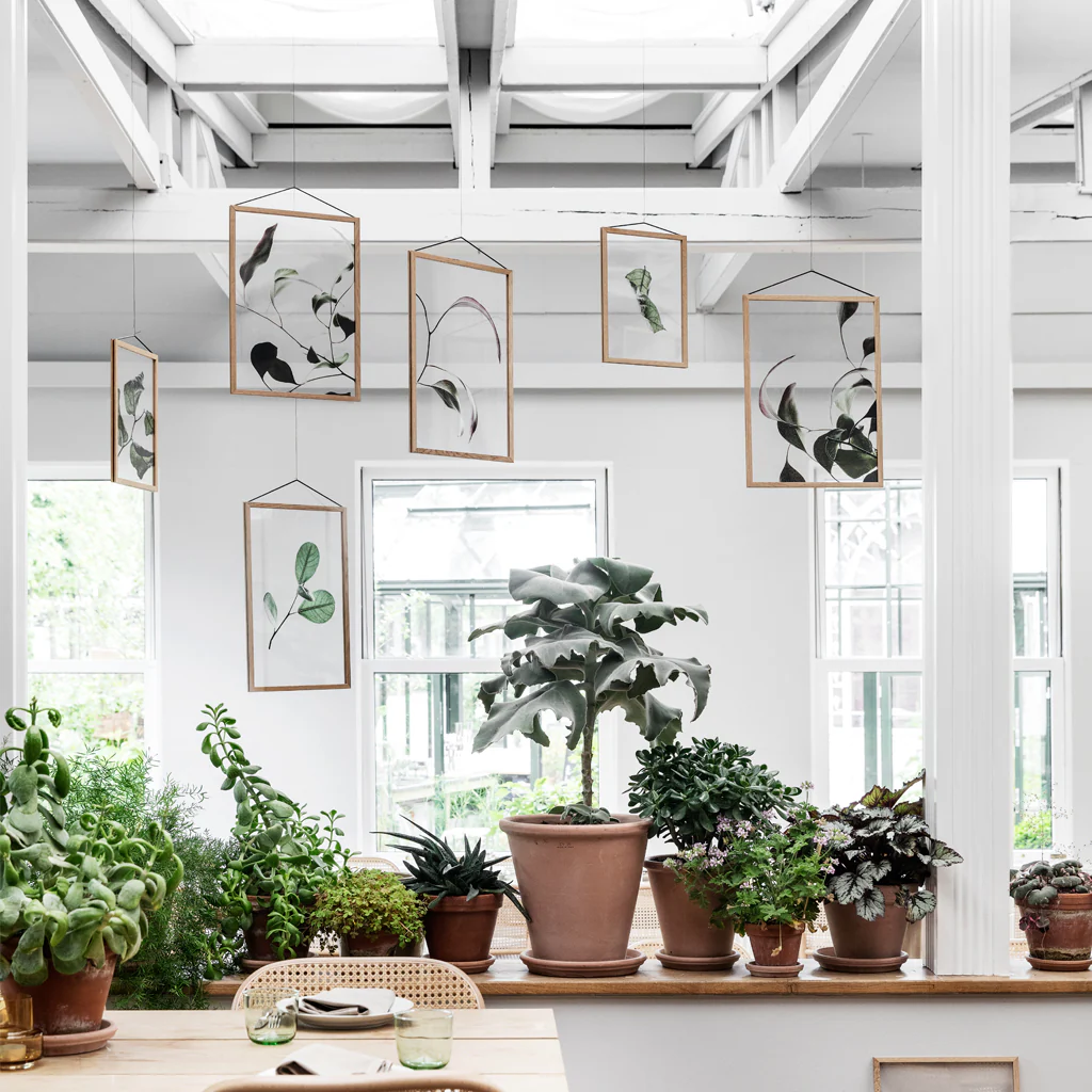 Moebe Floating Leaves Transparent Print 03 - Image 6