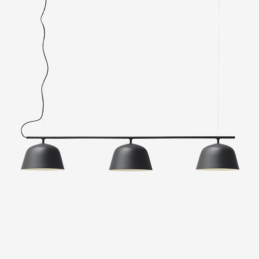 Muuto Ambit Rail Pendant Lamp Black - Image 3