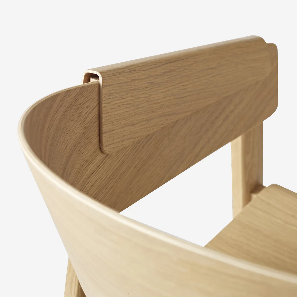 Muuto Cover Armchair Oak - Image 6