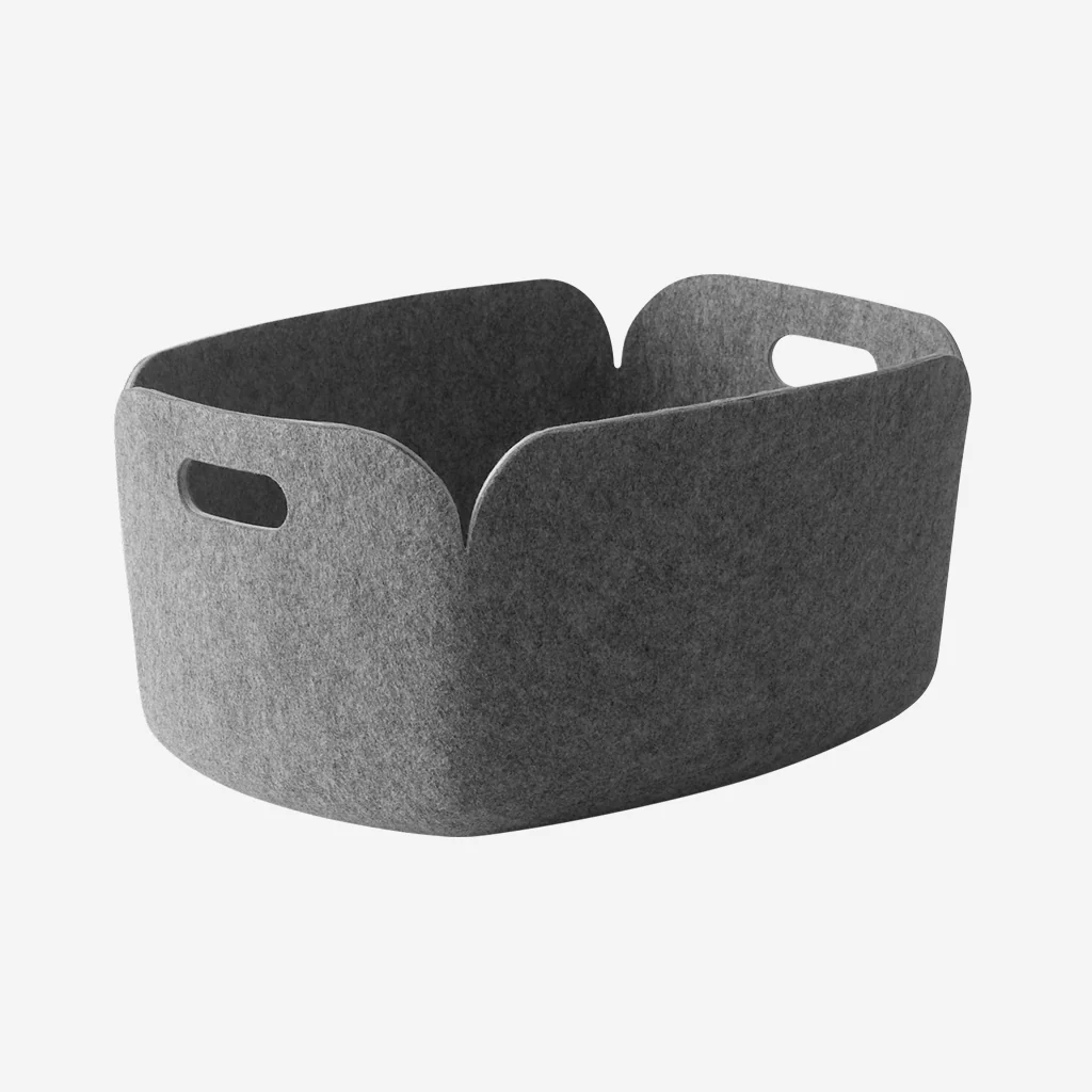 Muuto Restore Basket Grey Melange - Image 6