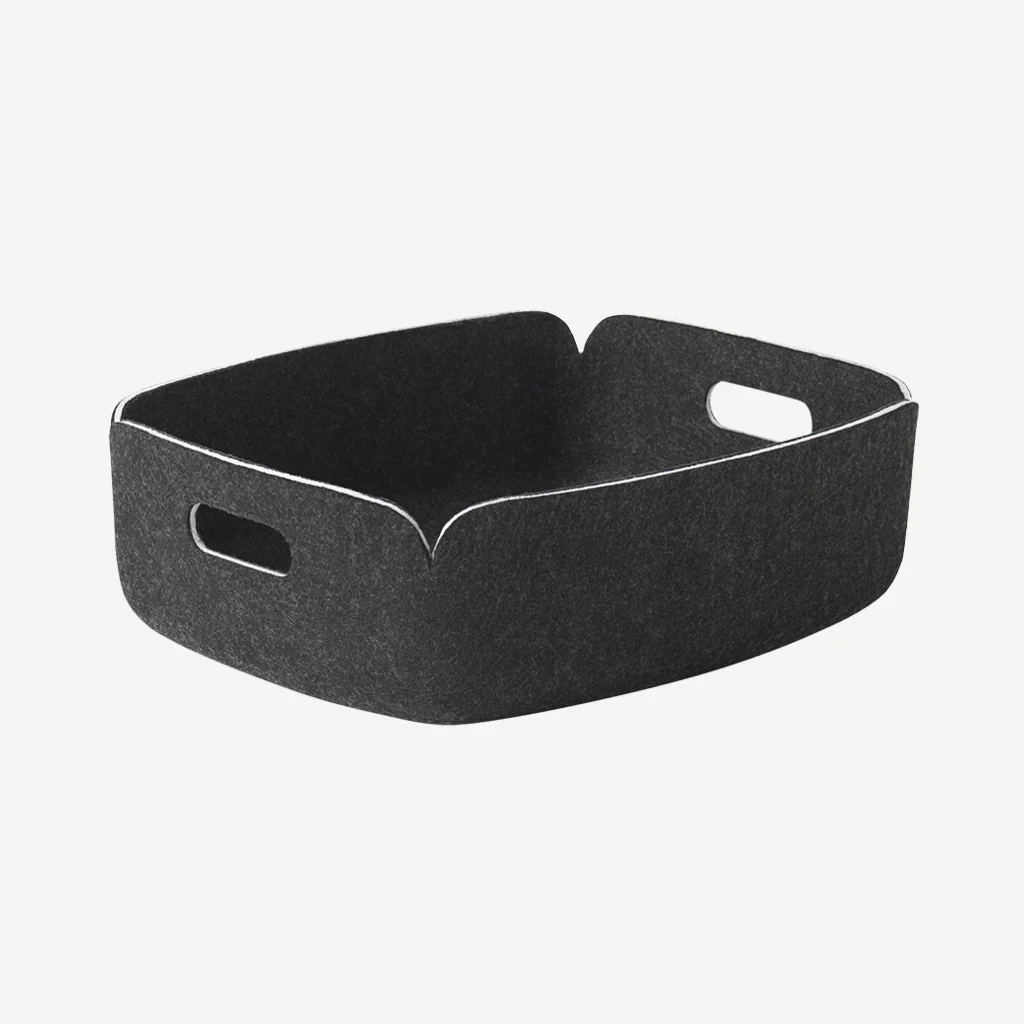 Muuto Restore Tray Basket Black Melange - Image 5