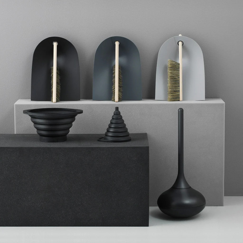 Normann Copenhagen Ballo Toilet Brush Grey - Image 3