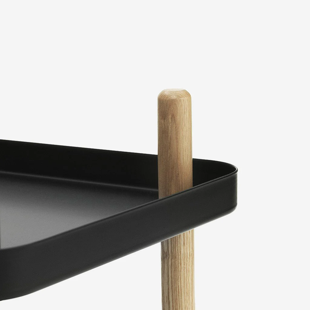 Normann Copenhagen Block Table Black Oak - Image 6