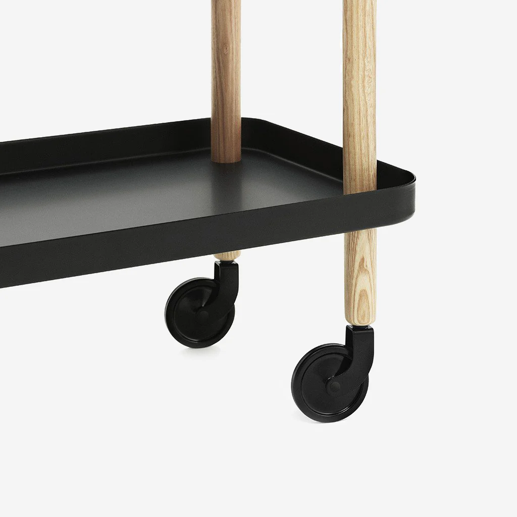 Normann Copenhagen Block Table Black Oak - Image 7