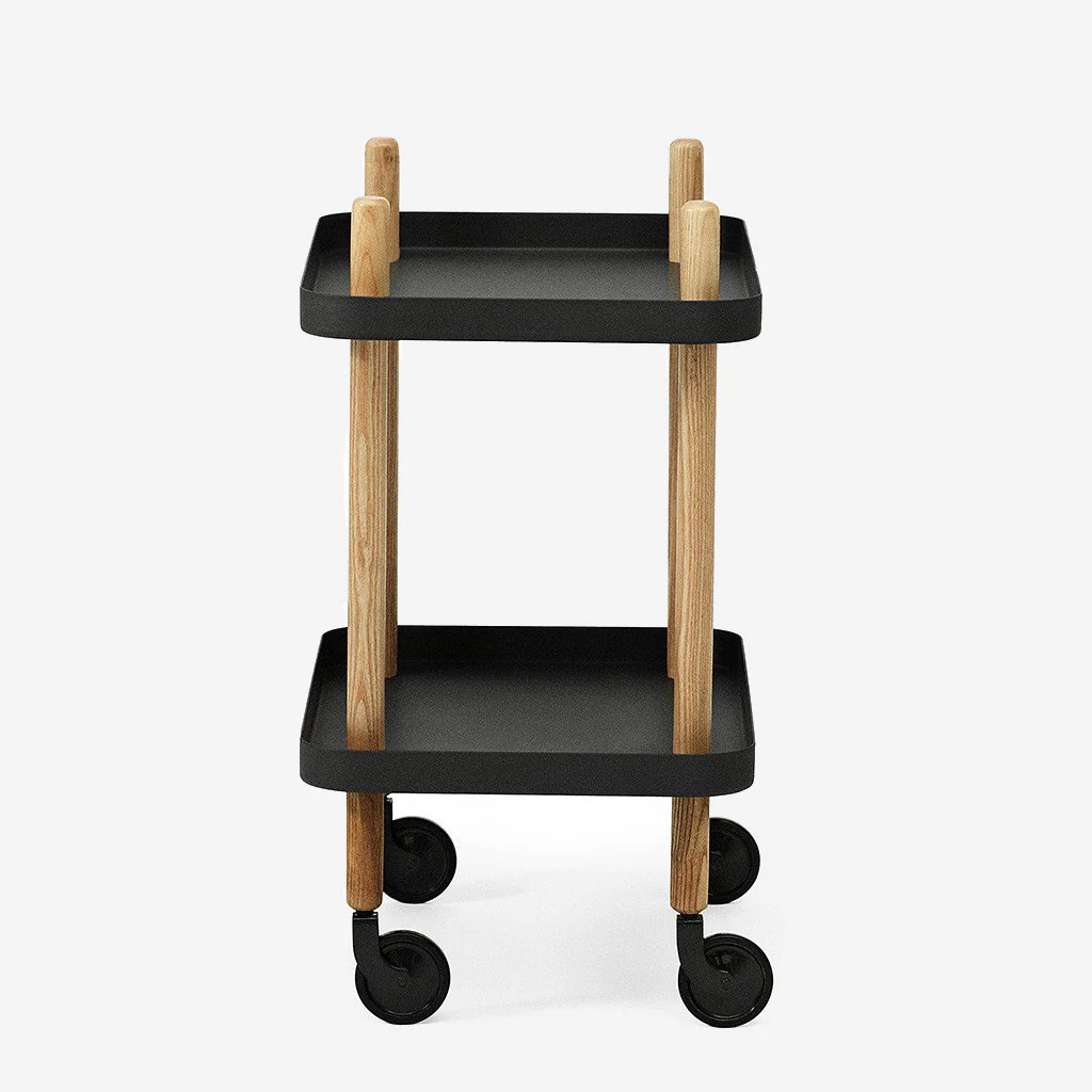 Normann Copenhagen Block Table Black Oak - Image 8