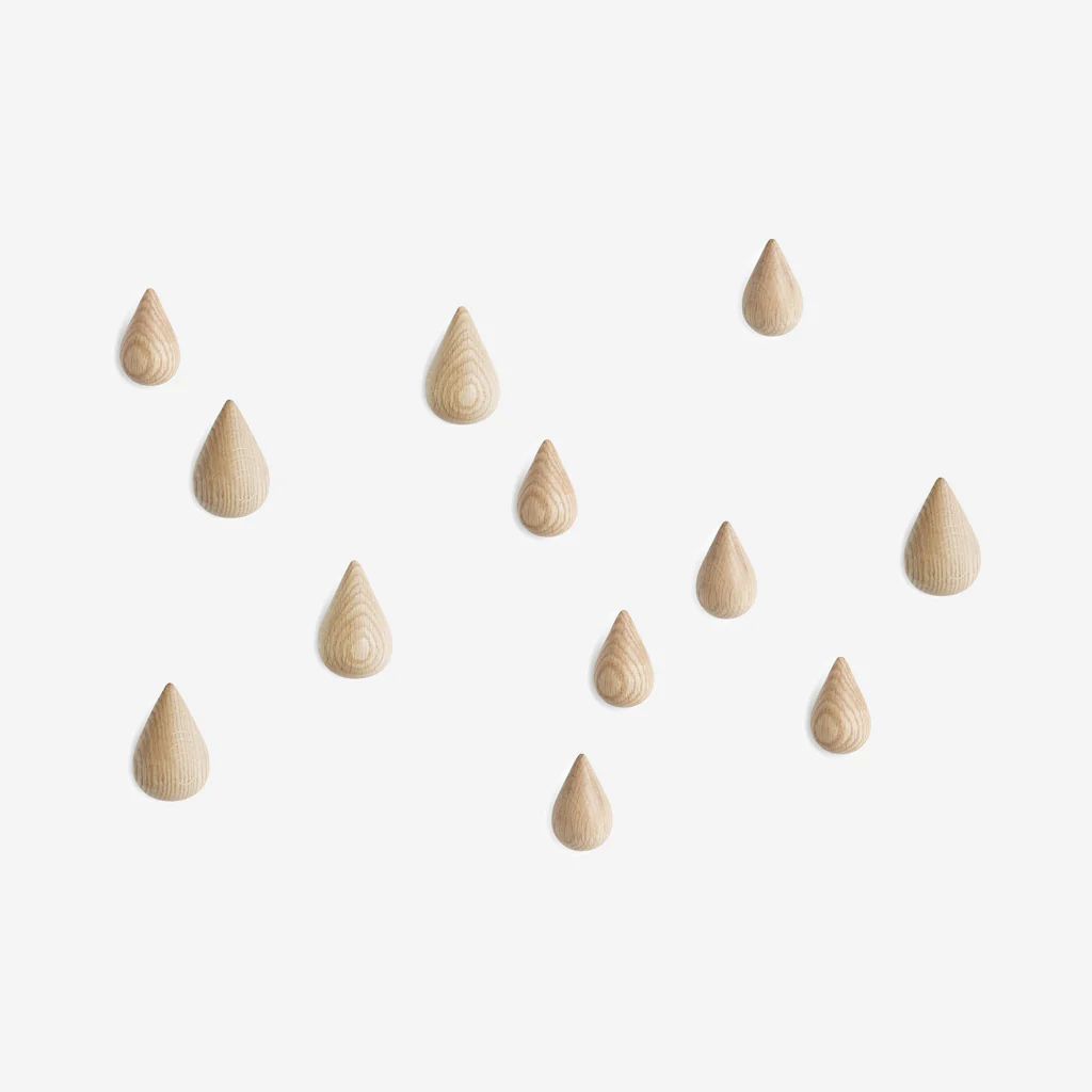 Normann Copenhagen Dropit Hooks Natural Large - Image 6