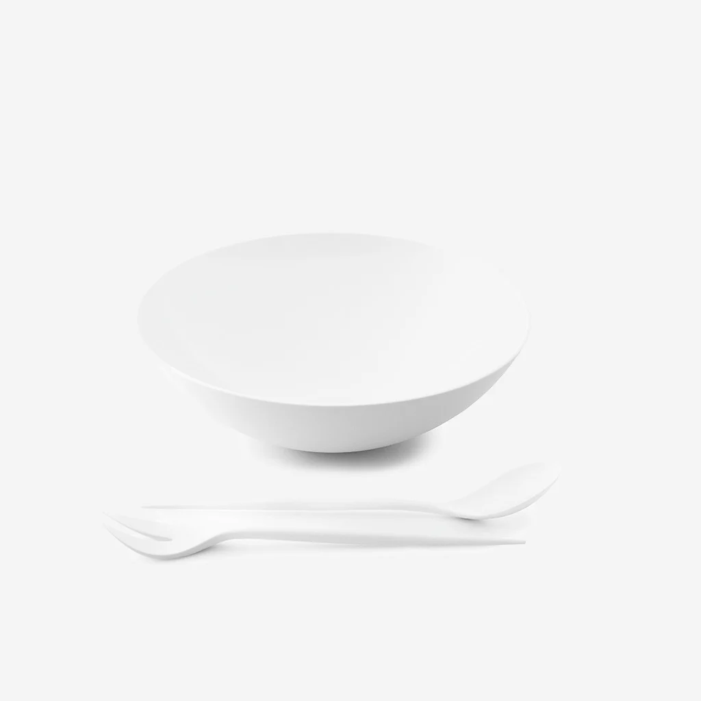 Normann Copenhagen Krenit Salad Bowl White - Image 3