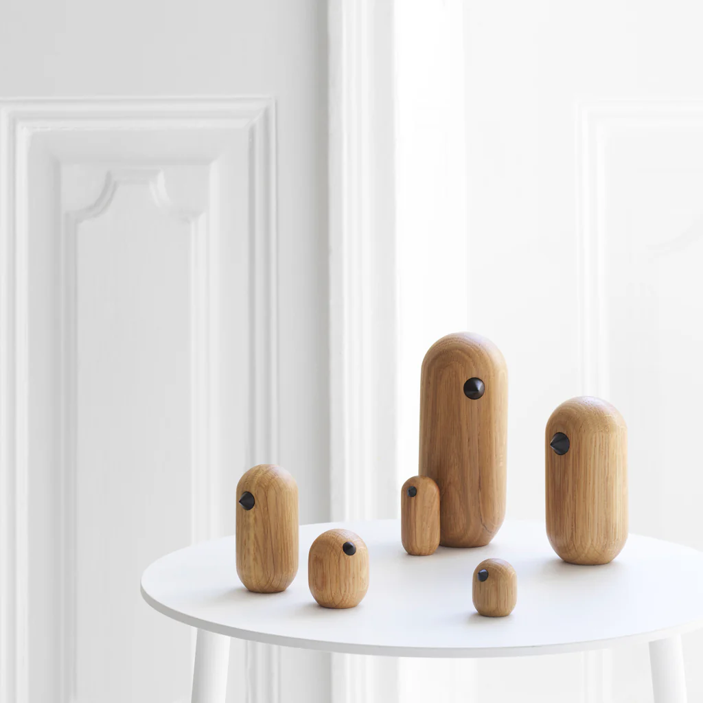 Normann Copenhagen Little Bird Oak 10cm - Image 3