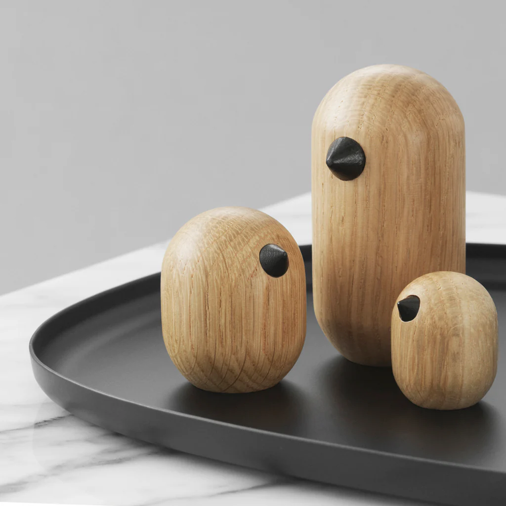 Normann Copenhagen Little Bird Oak 13.5cm - Image 5