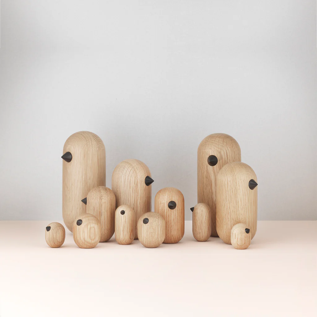 Normann Copenhagen Little Bird Oak 5cm - Image 6