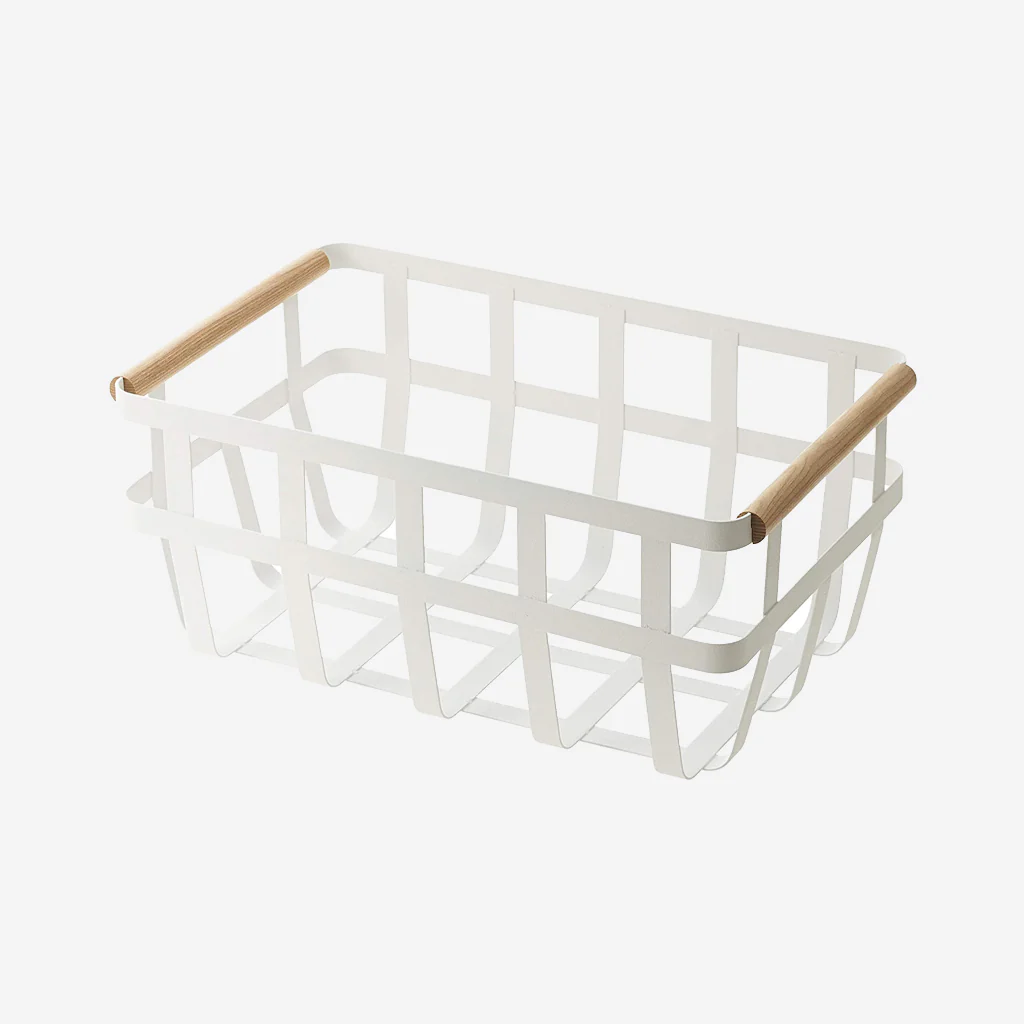 Yamazaki Tosca Storage Basket Two Handles - Image 3